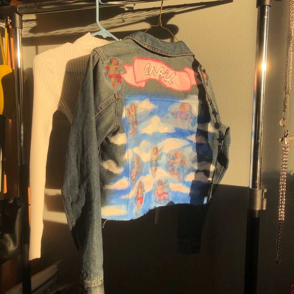 Cropped Jean Jacket
